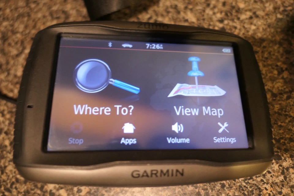 Garmin Zumo 590LM (Lifetime Maps) America Motorcycle / Harley GPS Navigation - Image 2 of 4