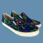 Inkkas Sokoke Cat Jungle Slip On Sneakers Shoes Colorful Womens Size 10