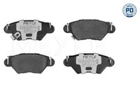 Meyle Bremsbelagsatz, Scheibenbremse MEYLE-PD: Advanced Perform 025 232 5817/PD