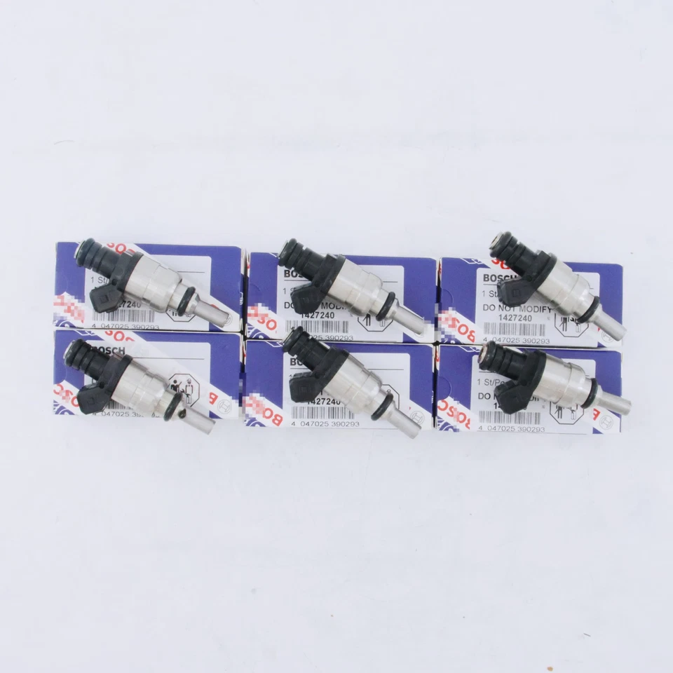 6 Fuel Injectors for BMW 3 5 7 X3 X5 X6 Z3 E39 E46 E60 M52 M54 2.0-2.8L 1427240 Foto 3 de 4