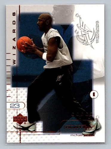 2001-02 Upper Deck Ovation #90 Michael Jordan HOF Washington Wizards Card