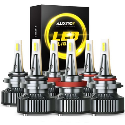 Y13 Serie H7 LED Headlight Bulbs High Low Beam 16000LM Kit Canbus Super Bright H