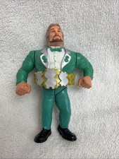 Pristine HASBRO WWF MILLION DOLLAR MAN TED DIBIASE GREEN 100% Complete W/BELT