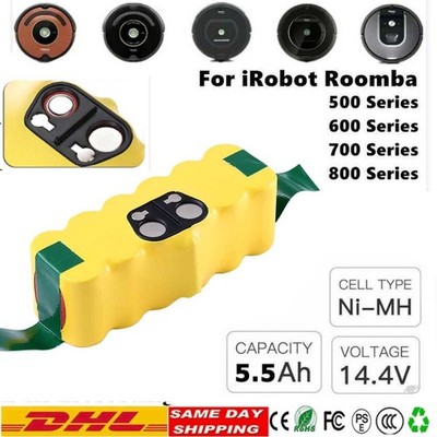 5000mAh NiMH Akku für iRobot Roomba 500 600 700 800 595 620 630 650 790 930 akku