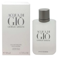 New Giorgio Armani Acqua di Gio 1.7oz Men's Eau de Toilette Spray 50 ML