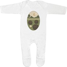 'Lawn Bowls Game' Baby Romper Jumpsuits / Sleep suits (SS054259)
