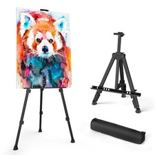 Art Painting Display Easel Stand - Portable Adjustable Floor Artist Easel