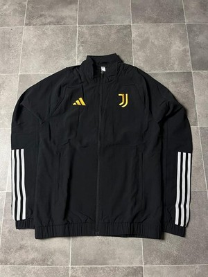 Vintage Adidas Trainingsjacke Juventus schwarz/gold Herren (S)