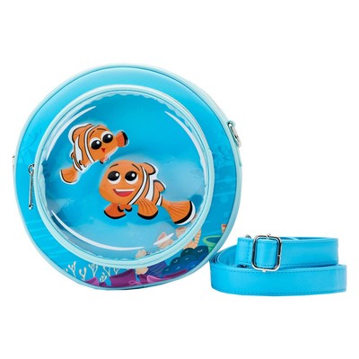 Loungefly Disney Crossbody Bag Finding Nemo 20th Anniversary Bubble Pocket Size