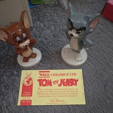 Wade Ceramics Ltd Tom and Jerry Ceramic Figurine Limited Edition 0172/1500