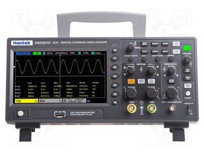 Band: 100MHz DSO 4Mpts/ch Oszilloskop: digital 1Gsps Ch: 2