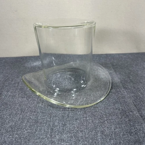 Vintage Blenko Glass Top Hat Collectible Vase-Bowl MCM