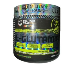 Military Trail Elite Series L Glutamine Powder 3.5oz Midway Labs USA Unflavored