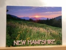 Mount Washington from Livermore, NH - Vintage Postcard