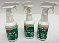 CRC 3-36 Multi-Purpose Lubricant and Corrosion Inhibit 1 pt Spray Botte Lot of 3