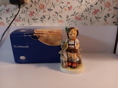 Goebel Hummel 4 3/4'' ''Little Goat Herder'' 50th Anniversary W/Original Box