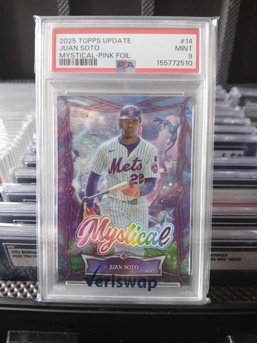 Juan Soto [Pink] #MYS-14 2025 Topps Update Mystical card