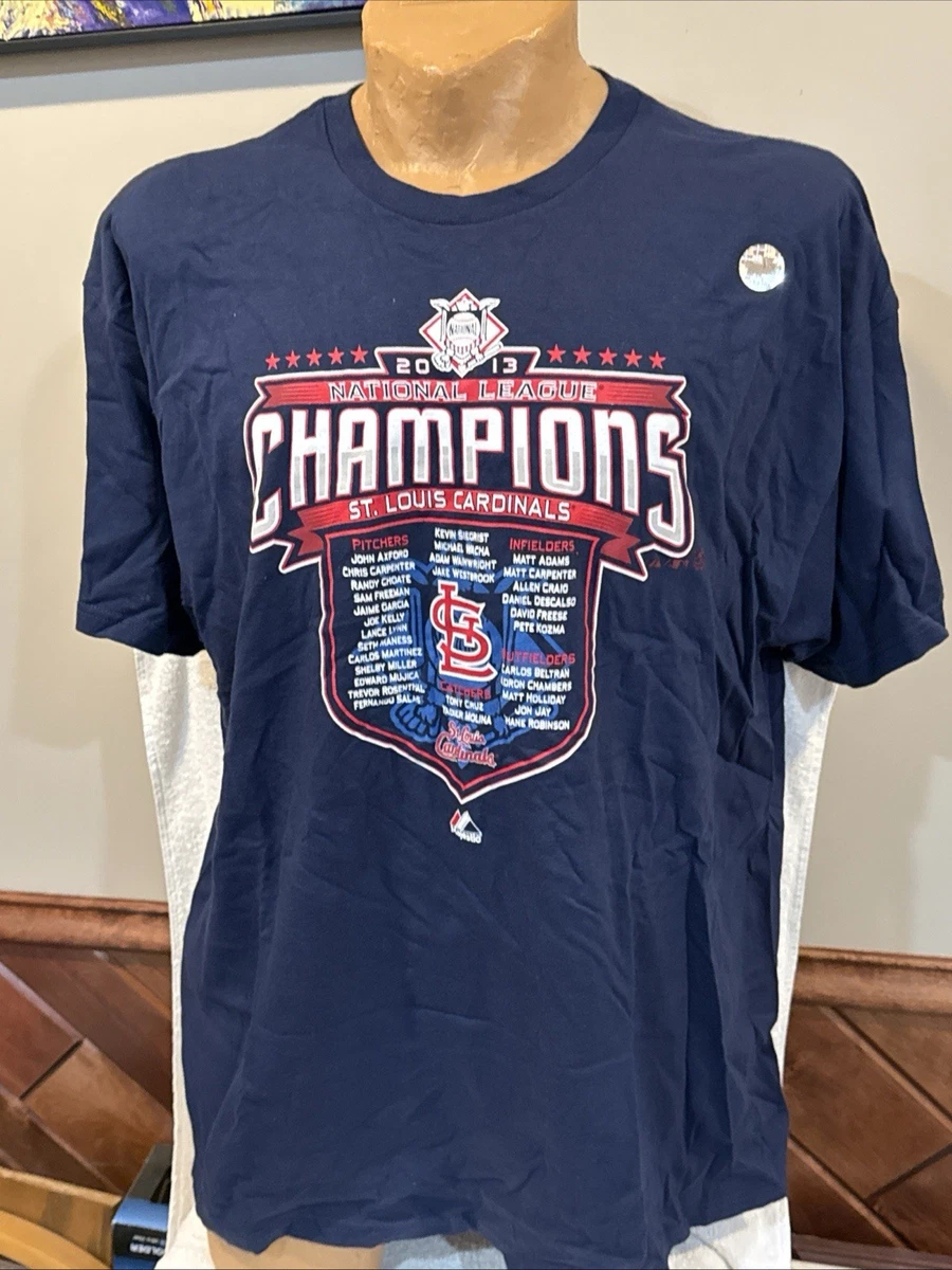 St. Louis Cardinals Blue MLB Playoffs Fan Apparel & Souvenirs for