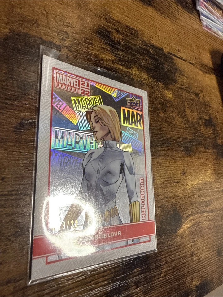 2021-22 Upper Deck Marvel Annual Silver Hologram/22 Yelena Belova #99 - Image 4 of 4