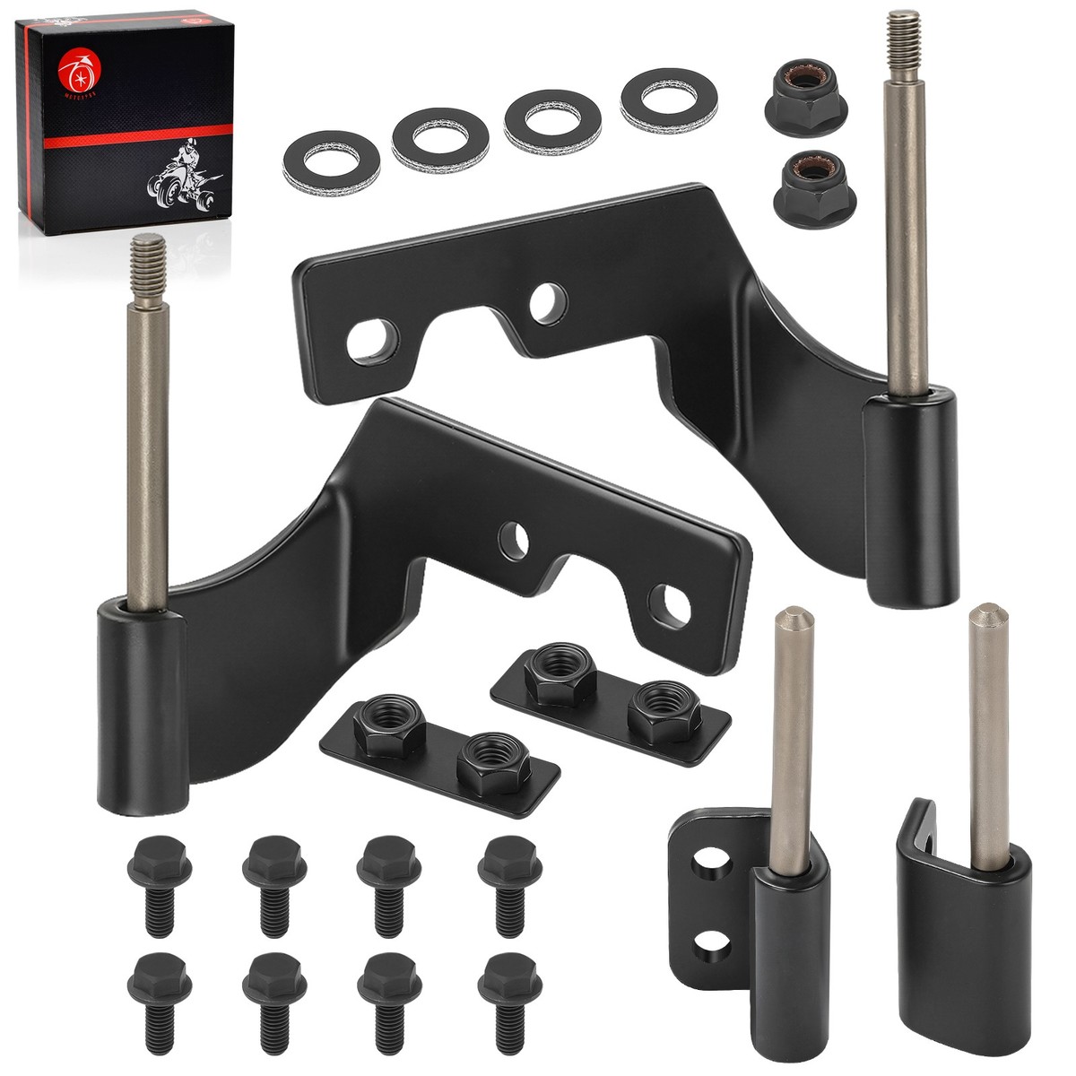 Half Door Hinge Hardware Kit For Polaris Ranger Crew XP 1000