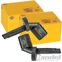 2X Hella ABS-SENSOREN Raddrehzal Vorne Hinten Beidseitig Passend FÜR Audi A4 A5