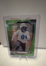 2024 Panini Prizm - Rookies Jared Verse #341 Neon Green Pulsar Prizm (RC)