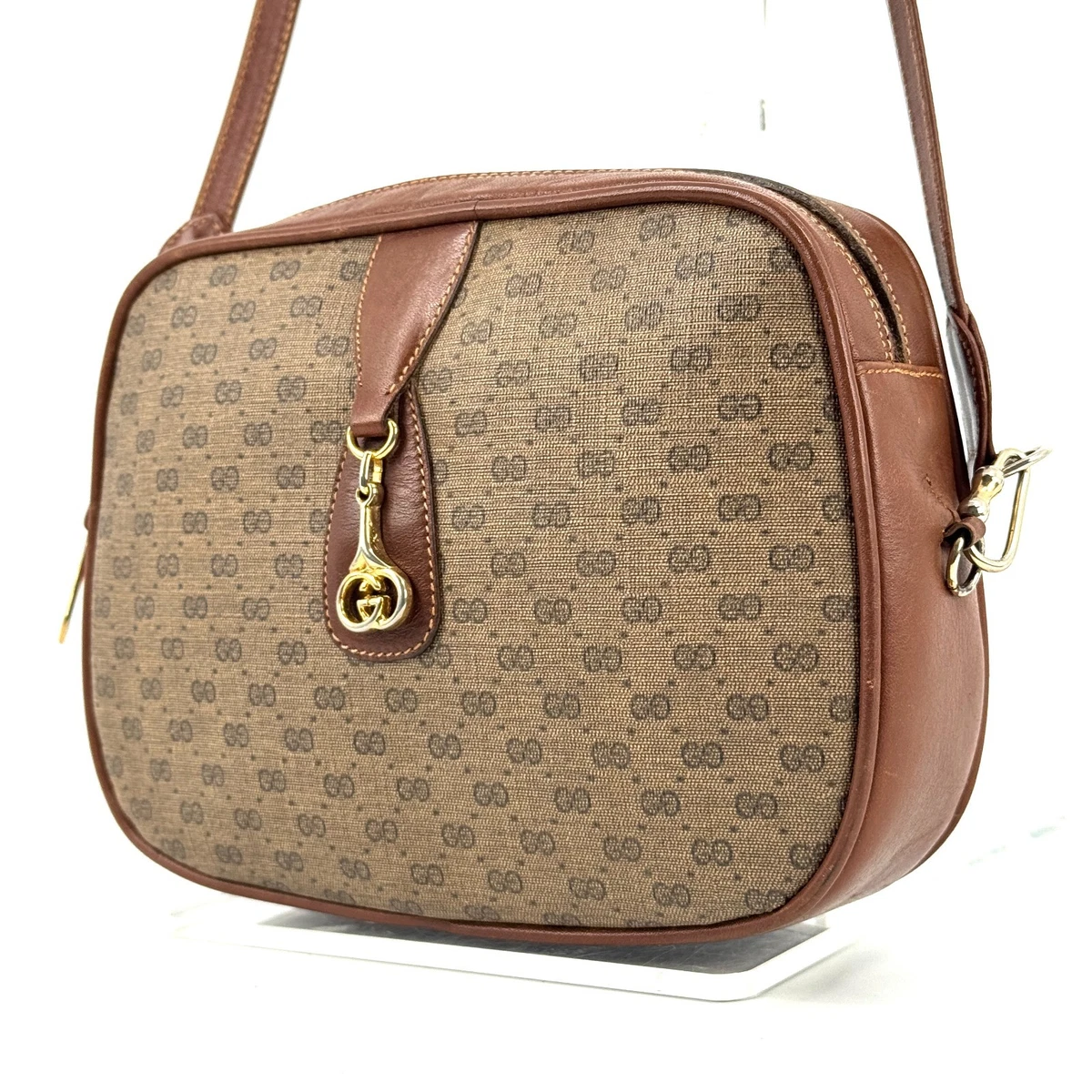 希少 Gucci Vintage Horsebit Shoulder Bag Authentic gucci horsebit shoulder bag | eBay