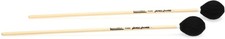 Innovative Percussion IP2002 James Ancona Soft Marimba Mallets - Black Yarn -