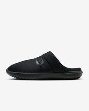 New Nike Burrow Slippers Shoes - Black DC1456-002 
