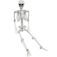 Halloween Skelett 165Cm Bewegliche Gelenke Deko GanzköRper Knochen Garten Party