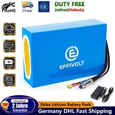 DE 48V 52V 60V 20Ah batteria ebike litio impermeabile for 1000W 1500W 2000W motore