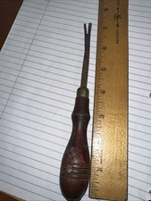 Vintage Tack/Small Nail Puller with Wooden Handle 7 Inch Long