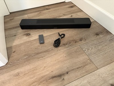 Bose Smart Soundbar 600 Black Home Theater Speaker 439269 With Remote