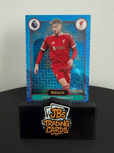 Conor Bradley - /150 (Blue Mojo) - Topps Merlin Premier League 2026 - Liverpool
