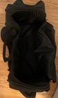 Vintage TUMI Alpha Black Ballistic Nylon Travel Duffel Carry-on G4 Pinstripe — photo 2