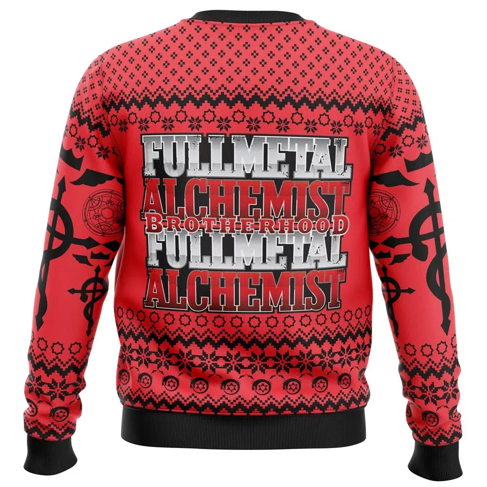 Fullmetal Alchemist Christmas Ugly Sweater