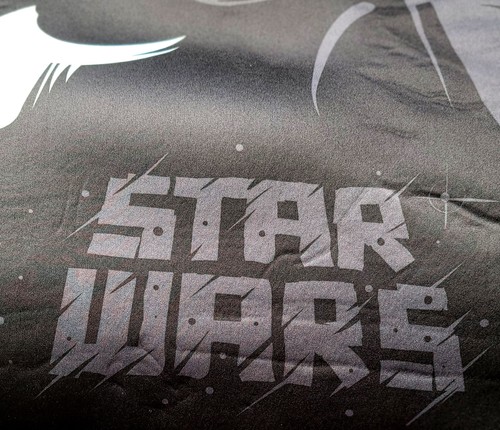 New Design Star Wars Stormtrooper Black Cloth Car Seat Covers Set For Audi - Picture 7 of 9