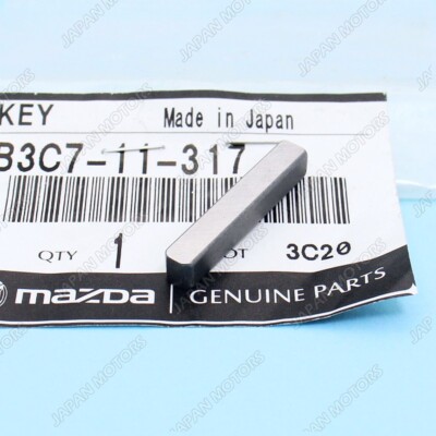 Genuine OEM Mazda Protege MX3 Crank Pulley Key Pin Woodruff - B3C7