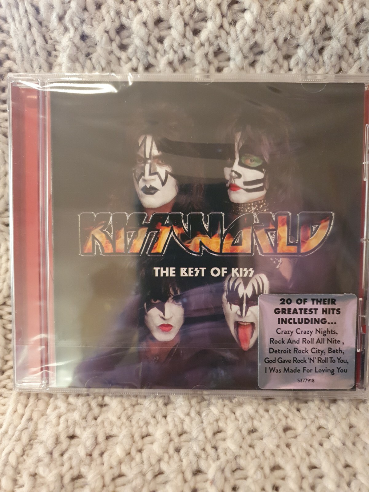 KISS ~ Kissworld - The Best Of Kiss NEW SEALED CD  - Crazy Crazy Nights 