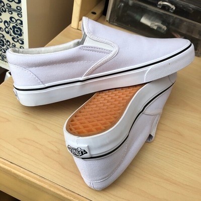 white slip on vans knockoffs