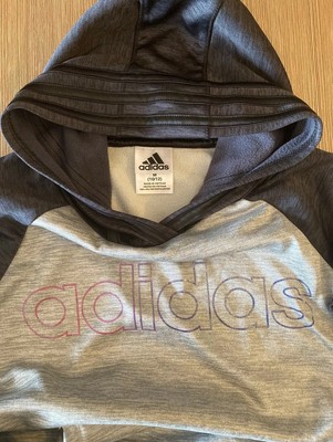 girls black adidas hoodie