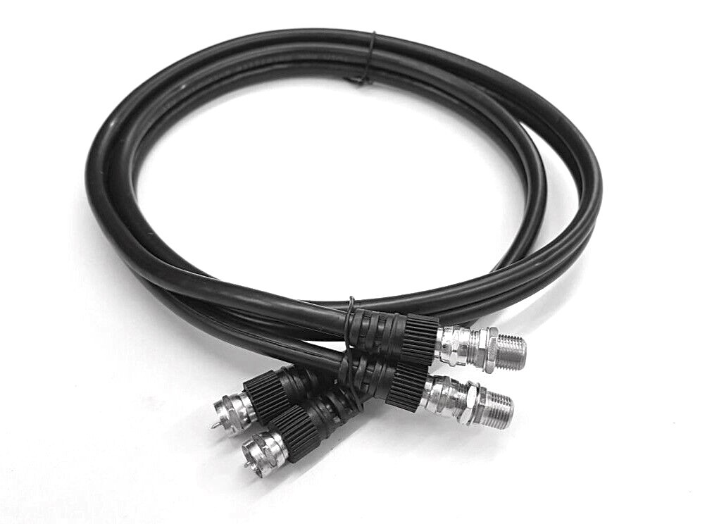 Kit Cavo Satellitare Twin RG6 AV:Link &ndash; Lunghezze 1, 3, 5, 10 Metri Con Connettori F