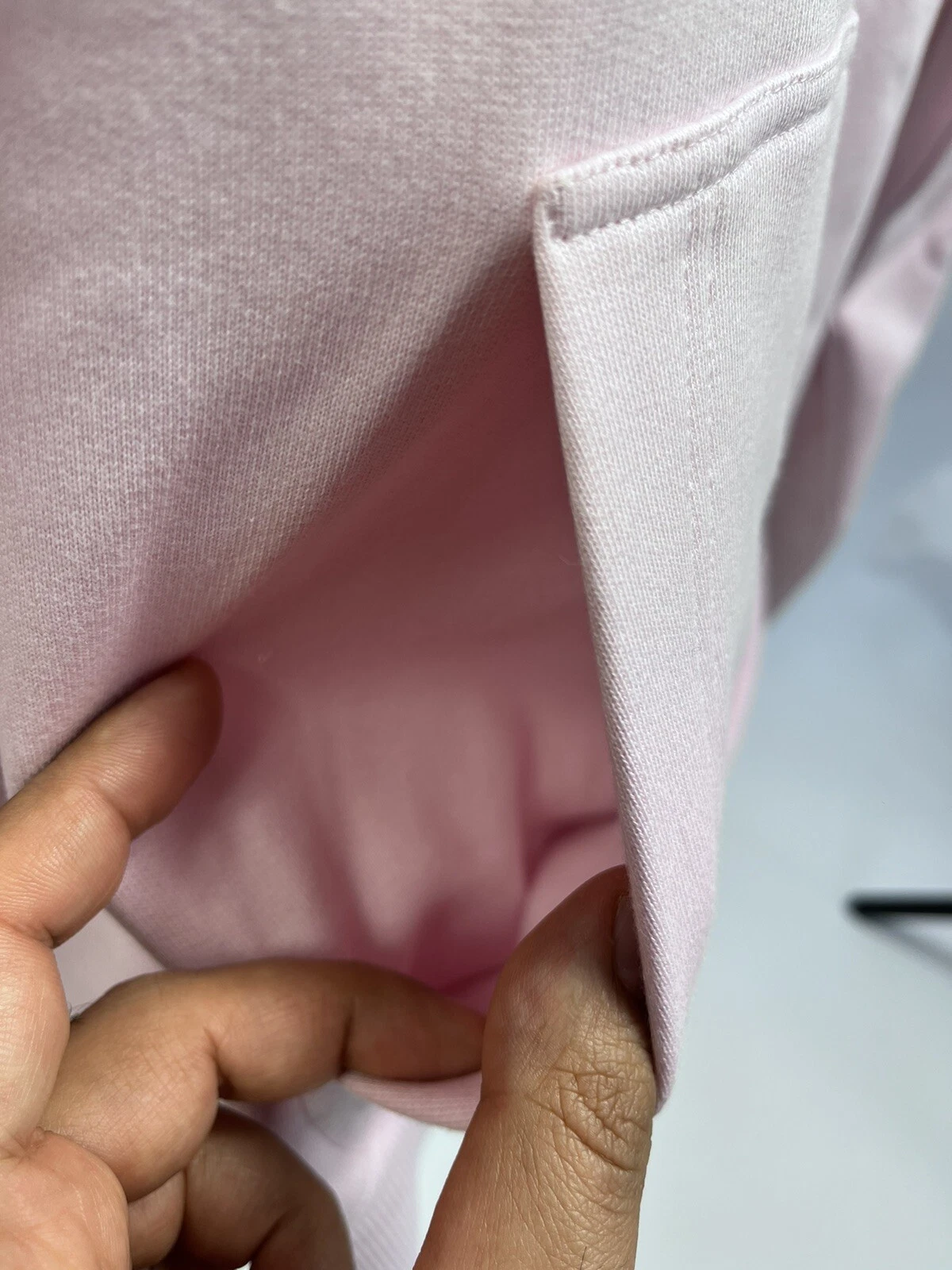 FELPA CON CAPPUCCIO DIOR ROSA CD COTONE TAGLIA: M REP £890