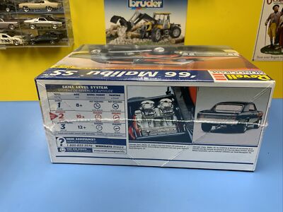 Revell Monogram 66 Malibu SS Hot Rod Model Car Kit 1996 Chevrolet