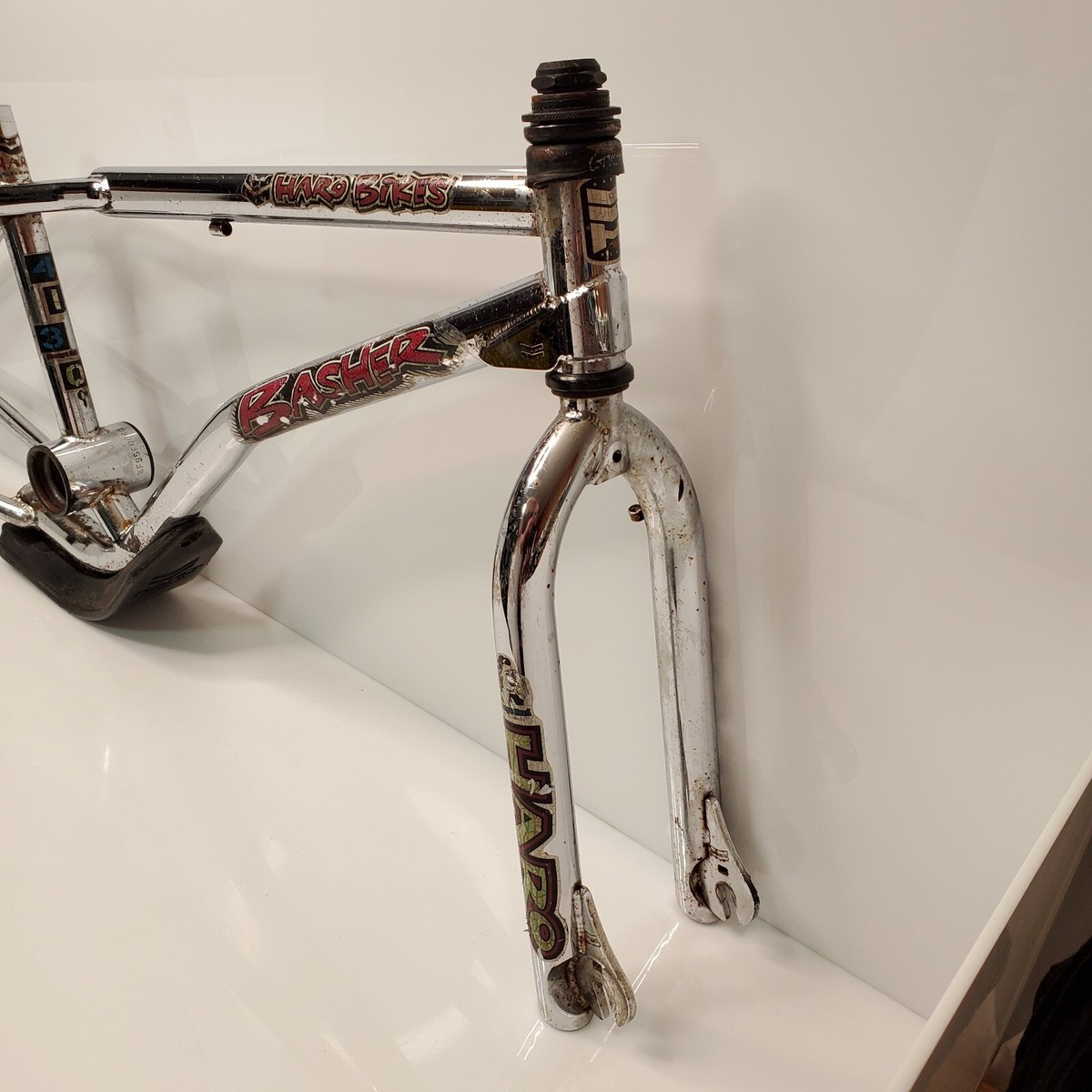 Rare Vintage 1996 Haro Bikes Basher Freestyle Frame & Fork Rare Vintage 1996 Haro Bikes Basher Freestyle Frame & Fork
