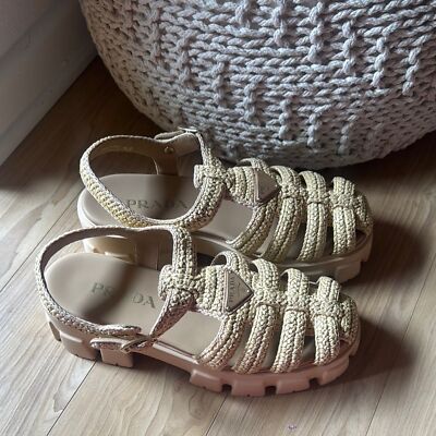 Prada Monolith Lug Sole Fisherman Sandal