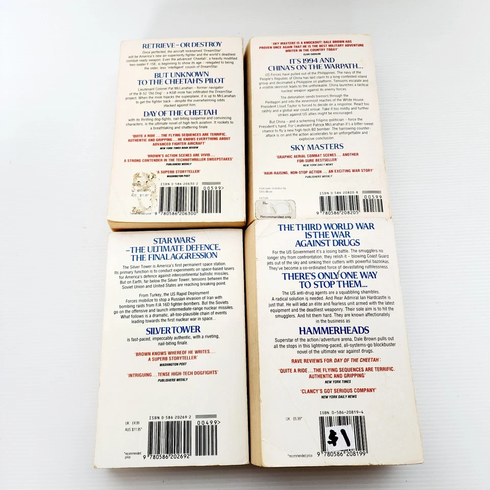 Dale Brown Paperback Novels Action Lot Bundle Bulk Lot x8 - image 3 of 4