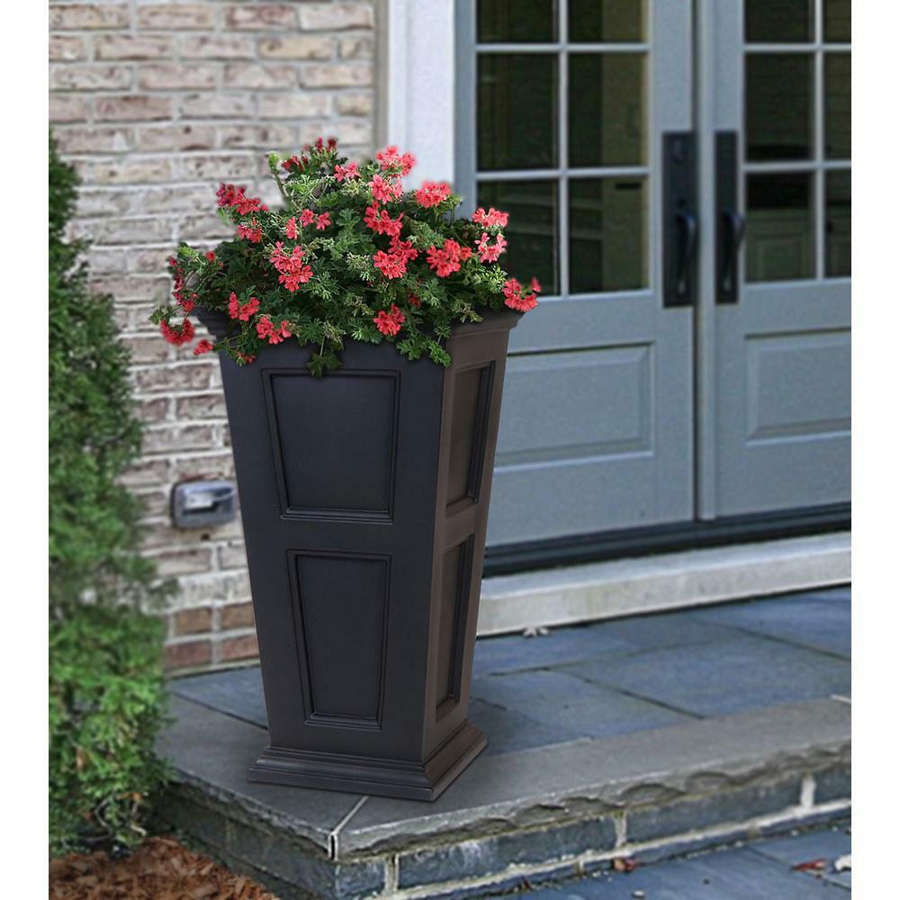Jardinera Rectangular Polietileno Muy Resistente Bronce 80x37x37 Cm Jazmin 80 M24030473