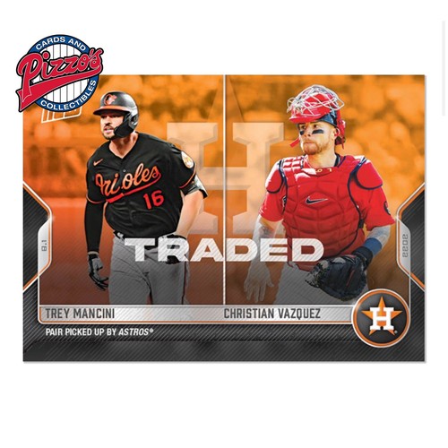 2022 Topps Now 627 Trey Mancini / Christian Vázquez