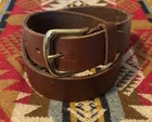Women's Capezio Leather brown belt, Fall Belt Size S, Women's Western Belt — photo 1